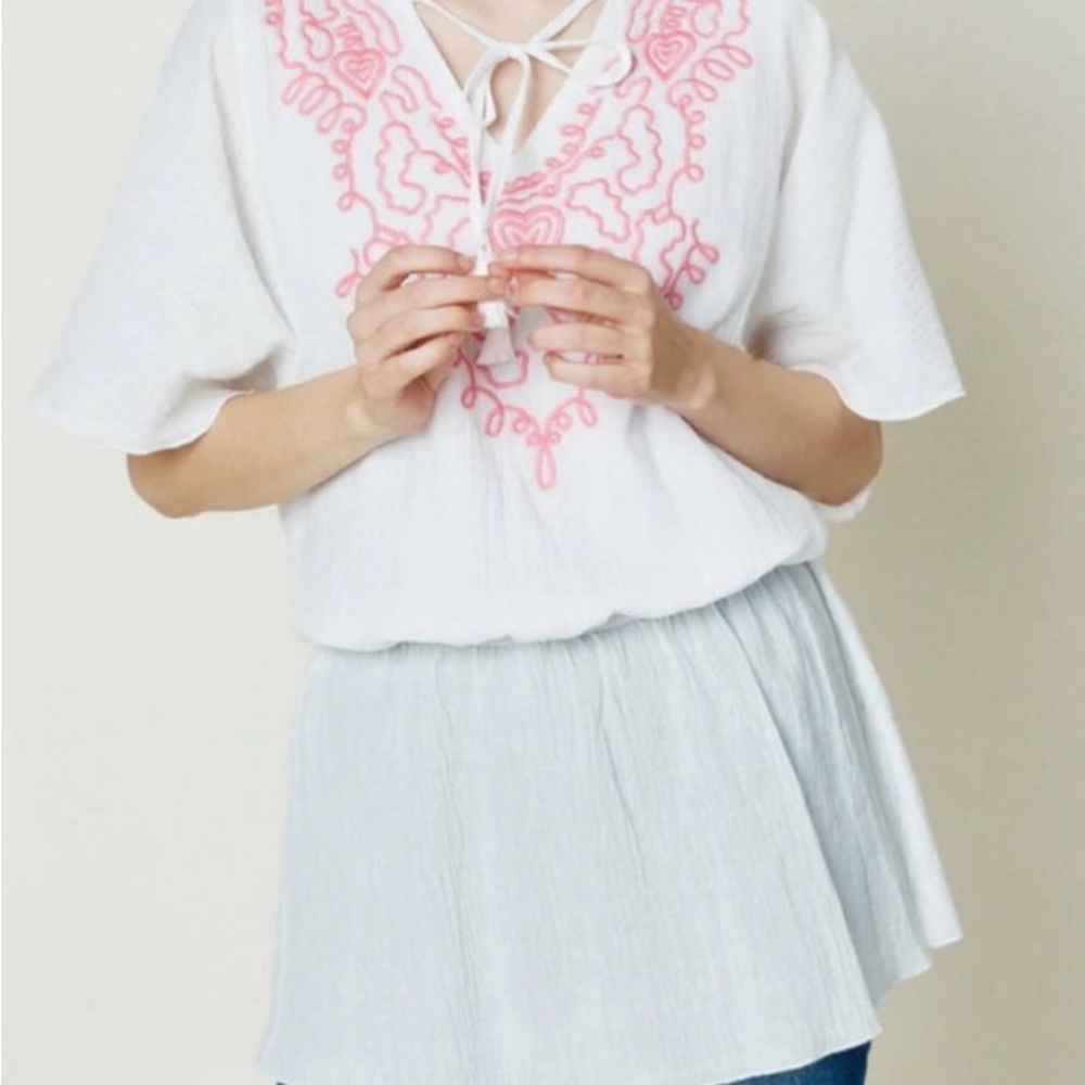 Embroidered tunic - Picture 2 of 8